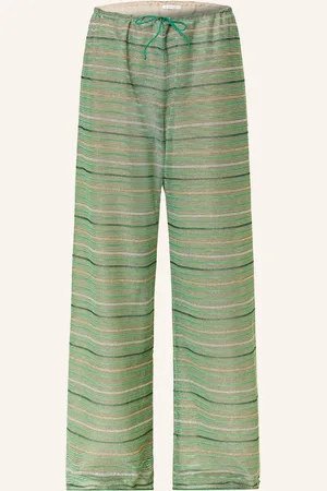 Oseree Marlenehose SHINY STRIPES mit Glitzergarn