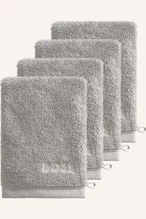 HUGO BOSS 4er-Set Waschhandschuhe 4ER-SET WASCHHANDSCHUHE