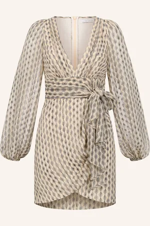 CLAIRE LUISE Minikleid mit Vintagemuster