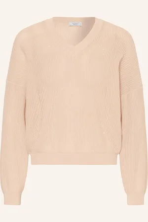 PESERICO SIGN Pullover mit Pailletten