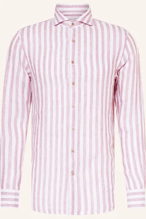 Profuomo Hemd Regular Fit aus Leinen