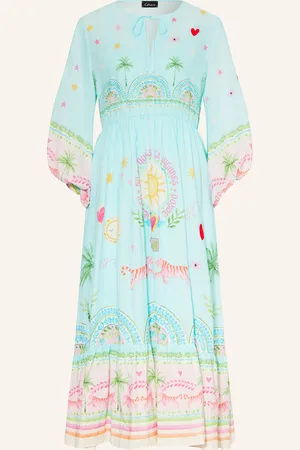 Grace Kleid mit Leinen