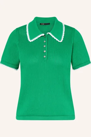 Maje Strick-Poloshirt