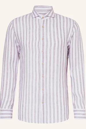Profuomo Hemd Regular Fit aus Leinen