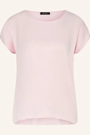 More & More T-Shirt im Materialmix