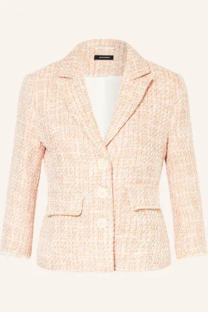 More & More Tweed-Blazer mit 3/4-Arm