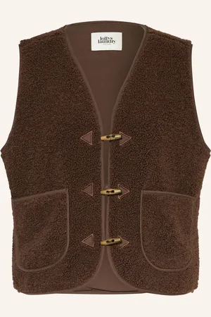 Lollys Laundry Teddyfell-Weste HUGOLL