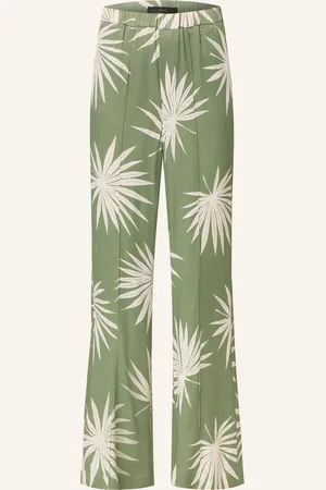Oui Marlenehose aus Satin