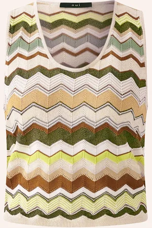 Oui Stricktop mit Glitzergarn