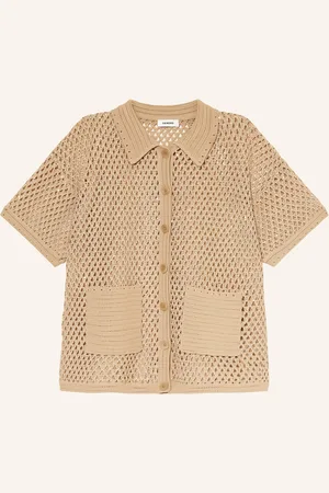 Sandro Strickjacke mit Pailletten
