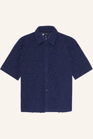 Daily paper Häkelhemd LACE SHIELD Relaxed Fit