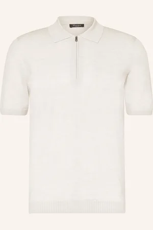 Maerz Strick-Poloshirt aus Merinowolle