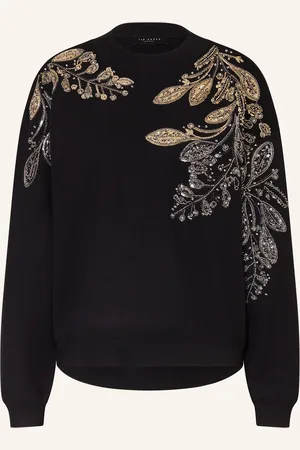 Ted Baker Pullover ROSMRRY mit Schmucksteinen und Pailletten