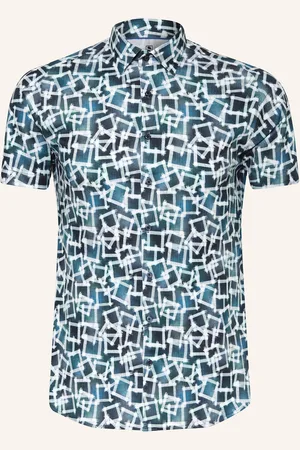 DESOTO Kurzarm-Hemd Extra Slim Fit