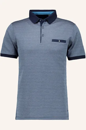 Ragman Jersey-Poloshirt