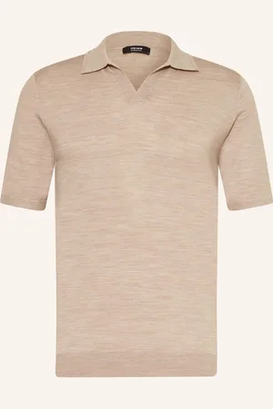 Reiss Strick-Poloshirt DUCHIE aus Merinowolle