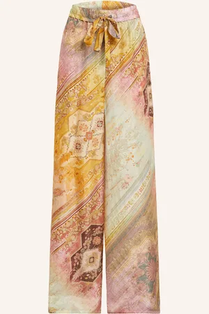 ZIMMERMANN Marlenehose TALLOW aus Seide