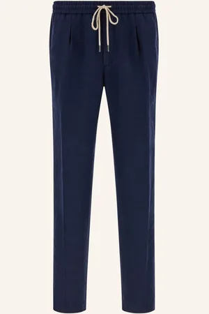 Boggi Milano Leinenhose im Jogging-Stil
