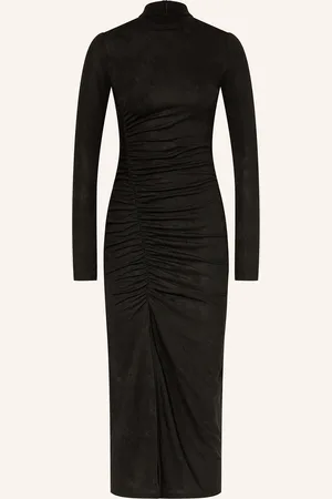 HUGO BOSS Jerseykleid NELLARI mit Glitzergarn