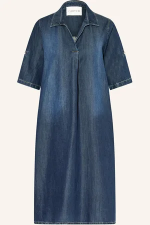 Cartoon Kleid im Materialmix