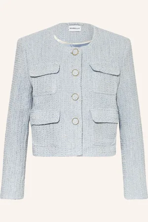 MARELLA Bouclé-Jacke mit Pailletten