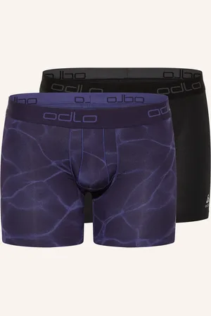 Odlo 2er-Pack Funktionswäsche-Boxershorts ACTIVE F-DRY GRAPHIC