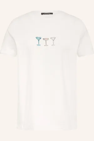 Comma, T-Shirt mit Schmucksteinen
