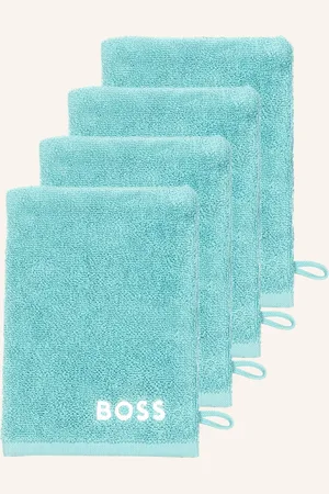 HUGO BOSS 4er-Set Waschhandschuhe 4ER-SET WASCHHANDSCHUHE