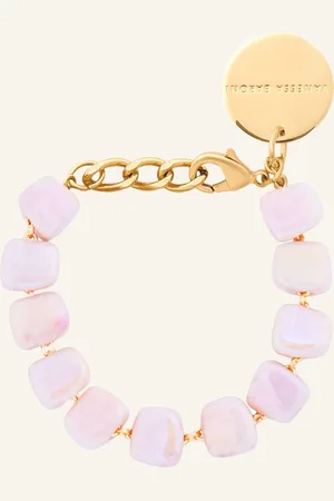 Vanessa Baroni Armband MINI ORGANIC SHAPED BRACELET IRIDESCENT ROSE by GLAMBOU