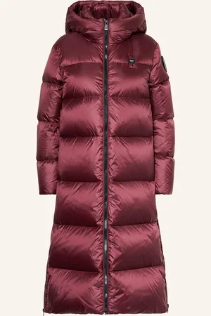 Blauer Daunenmantel CELIA