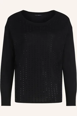 Betty Barclay Pullover mit Schmucksteinen und Glitzergarn
