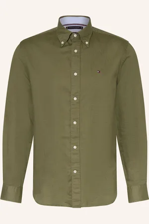 Tommy Hilfiger Hemd Comfort Fit mit Leinen