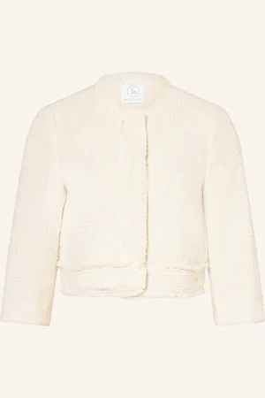 Betty & Co Kastenjacke aus Bouclé mit 3/4-Arm