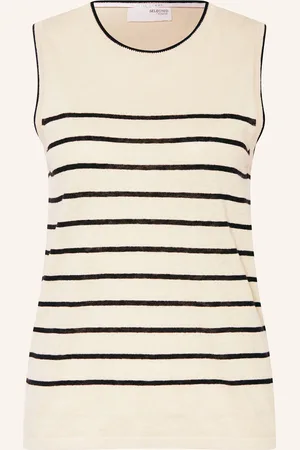 SELECTED Stricktop mit Leinen