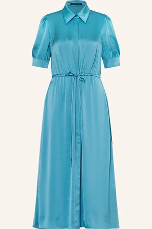 Luisa Cerano Hemdblusenkleid aus Satin