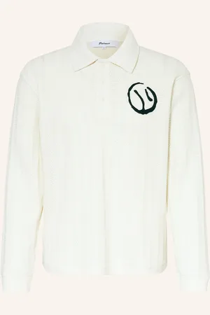 Palmes Strick-Poloshirt
