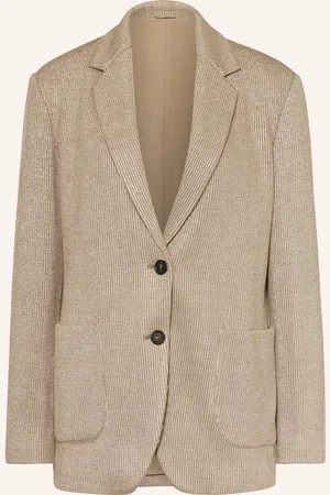 Brunello Cucinelli Blazer mit Glitzergarn
