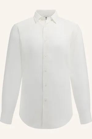 Boggi Milano Hemd Regular Fit mit Leinen