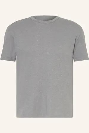 OFFICINE GENERALE T-Shirt mit Leinen