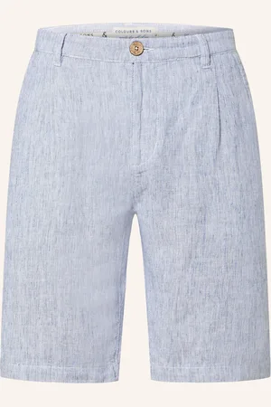 Colours & Sons Chinoshorts mit Leinen
