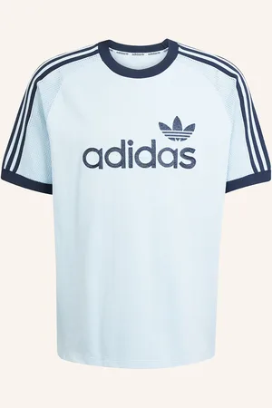 adidas T-Shirt PREMIUM KNITTED im Materialmix