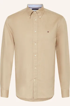 Tommy Hilfiger Hemd Comfort Fit mit Leinen