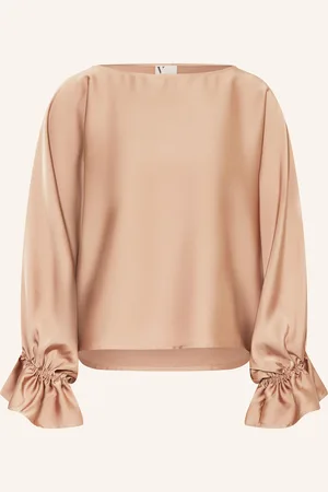 Vera Mont Blusenshirt aus Satin mit Volants