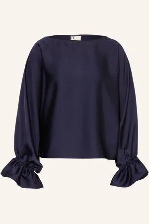 Vera Mont Blusenshirt aus Satin mit Volants