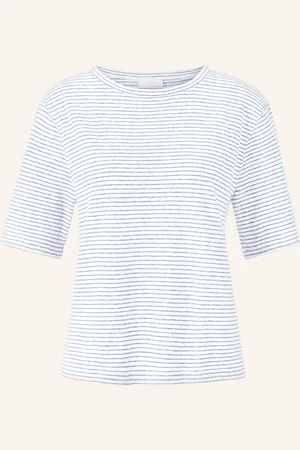 Rich & Royal T-Shirt mit Leinen