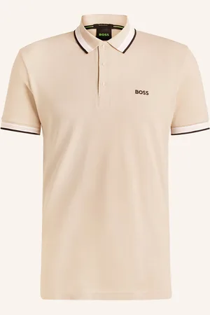 HUGO BOSS Piqué-Poloshirt PADDY CURVED Regular Fit