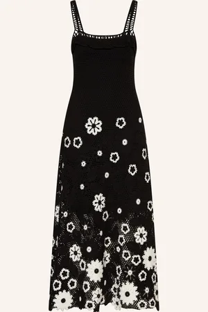 Maje Häkelkleid mit Rüschen