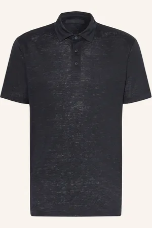 HUGO BOSS Jersey-Poloshirt PARRIS aus Leinen