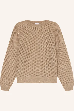 Brunello Cucinelli Pullover mit Mohair und Pailletten