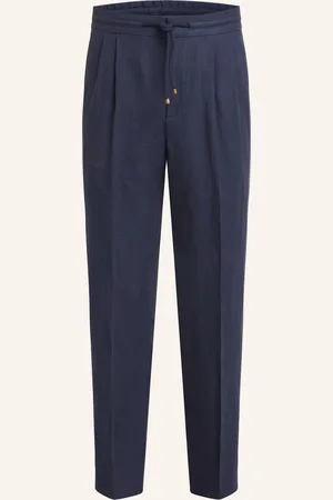 Brunello Cucinelli Anzughose Leisure Fit aus Leinen
